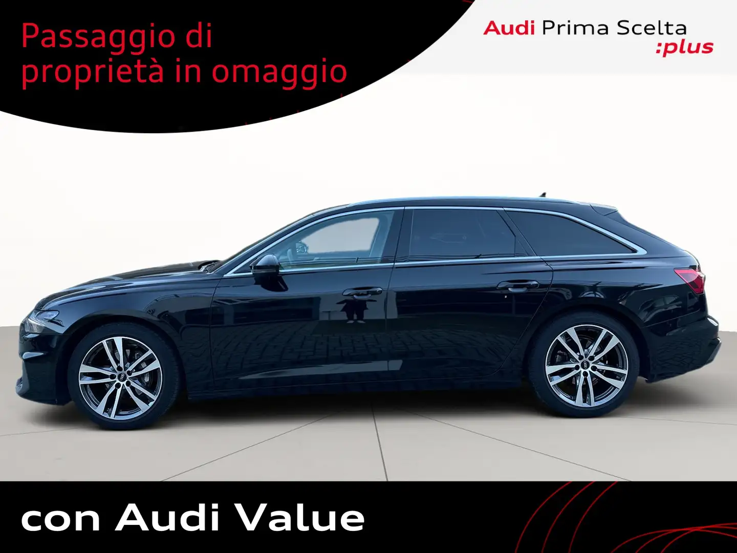 Audi A6 avant 40 2.0 tdi mhev 12v s line edition quattro s Nero - 2