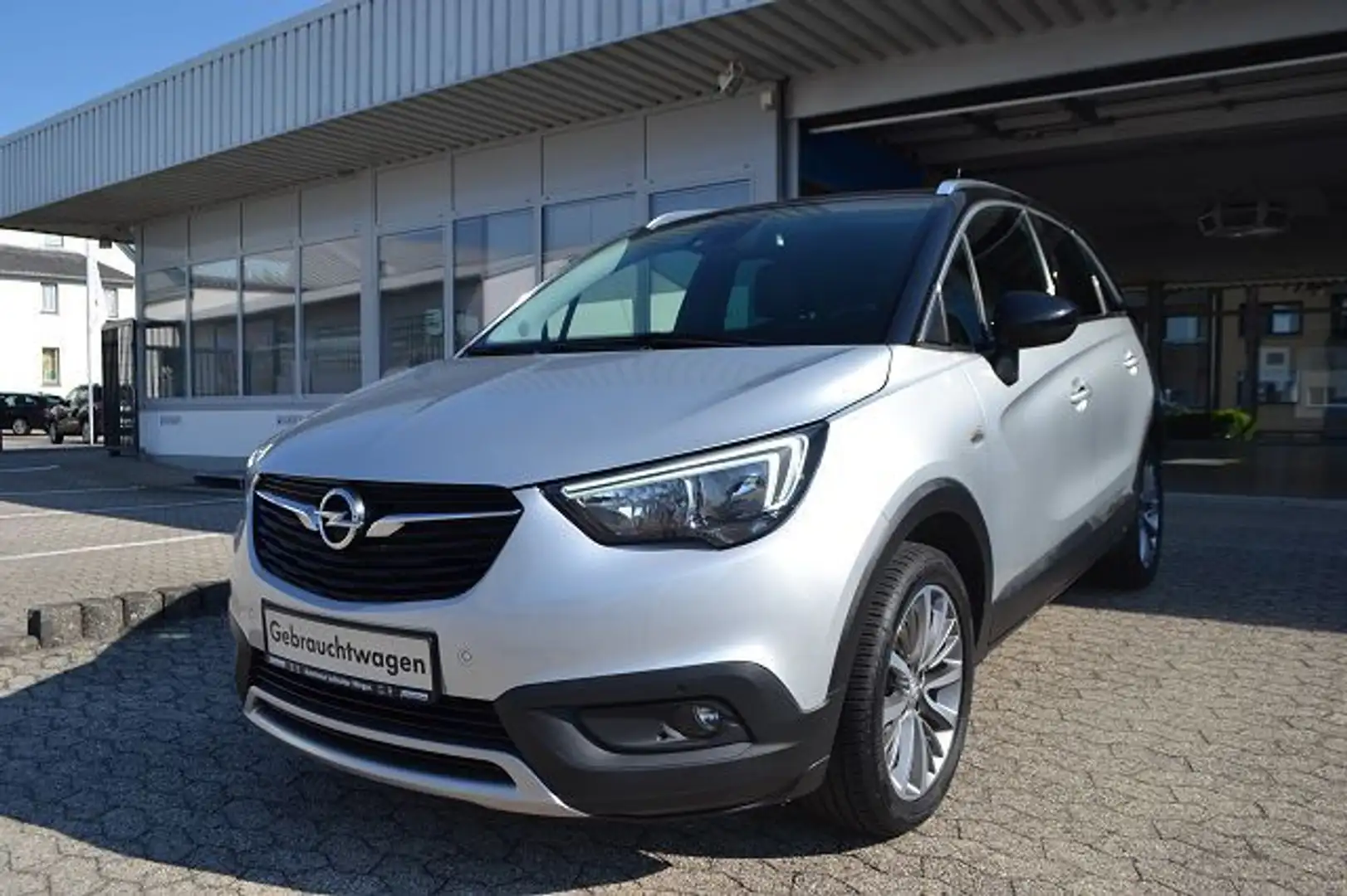 Opel Crossland X 1,2Turbo Opel Innovation/LED/AHK/Rüc Silber - 1