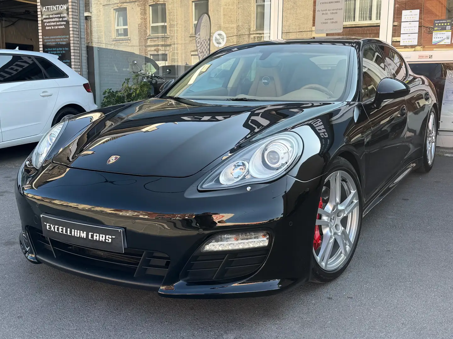 Porsche Panamera 3.6i V6 PDK Kit Gts Turbo Toit Ouvrt Jante Full Op Zwart - 1