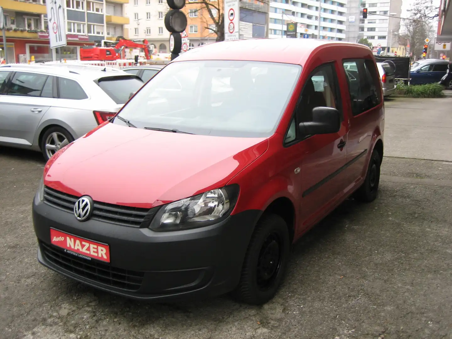 Volkswagen Caddy Kombi Rot - 2