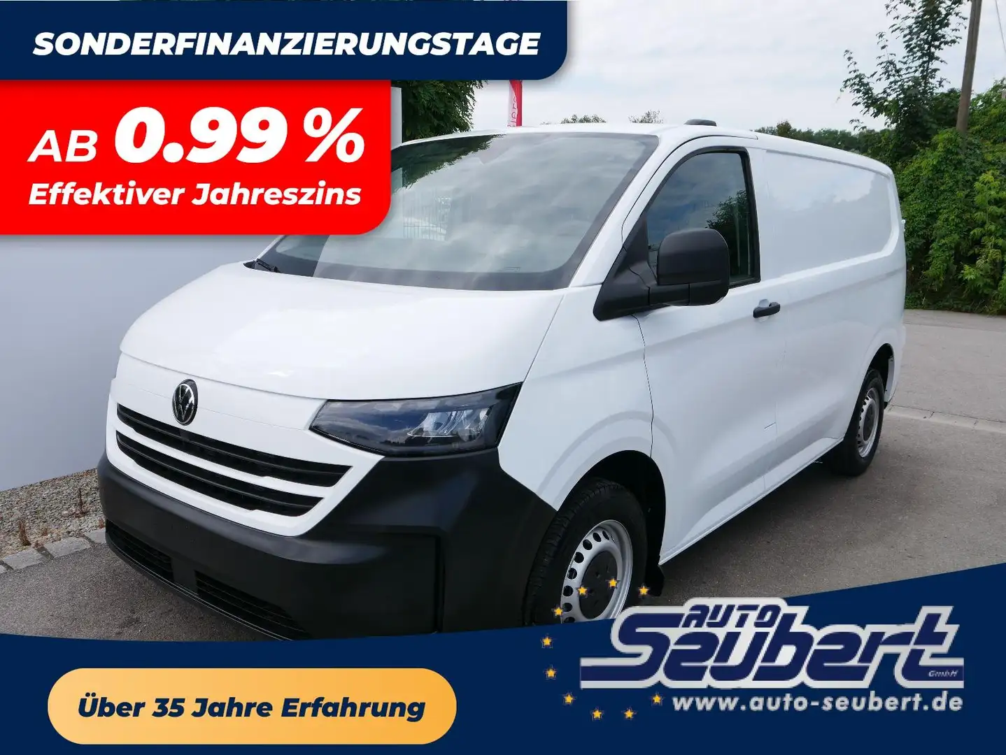 Volkswagen T7 Transporter L1H1 2.0 TDI *SMARTLINK*PDC*LED*KLIMA*BLUETOOTH Blanc - 1