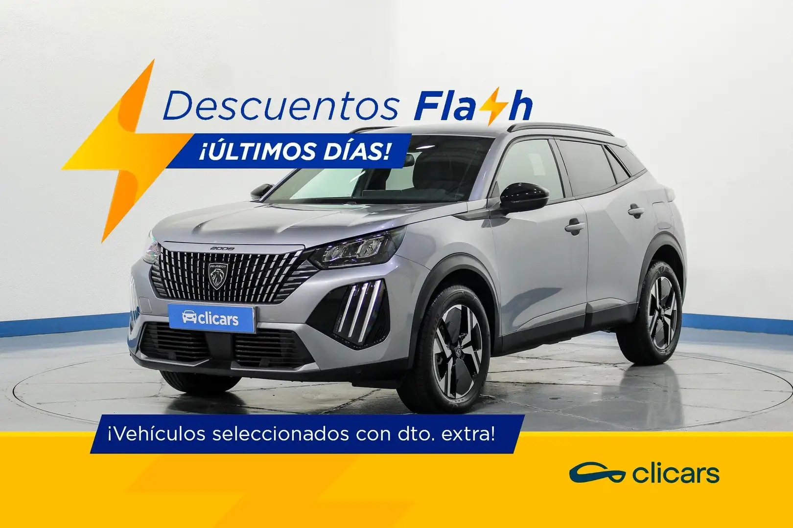 Peugeot 2008 1.2 PureTech S&S Allure 100 Plateado - 1