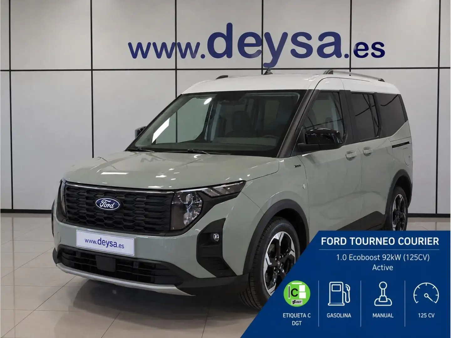 Ford Tourneo Courier 1.0 Ecoboost Active Gris - 1