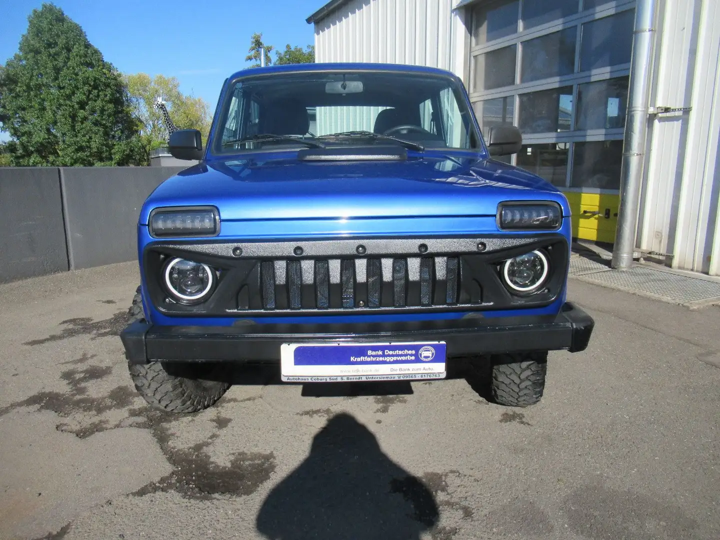 Lada Niva TAIGA 4x4 AHK 1.HAND DOTZ RADIO BÖSER BLICK Bleu - 2