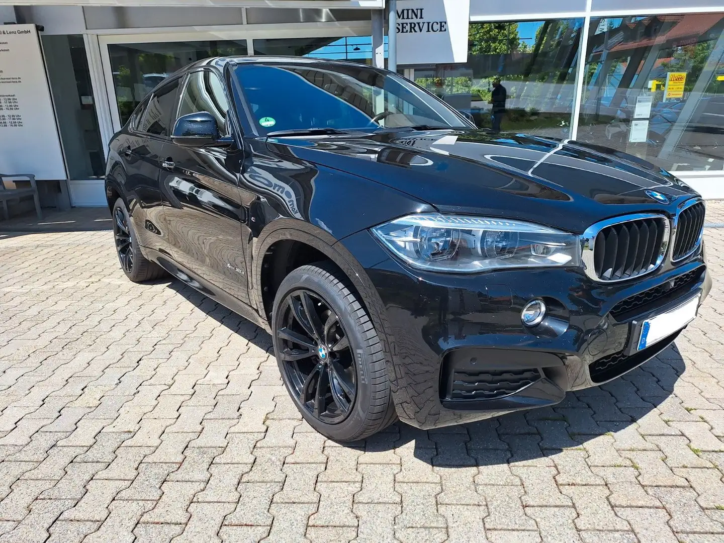 BMW X6 xDrive 30 d M Sportpaket AHK HUD GSSD Hifi Schwarz - 2