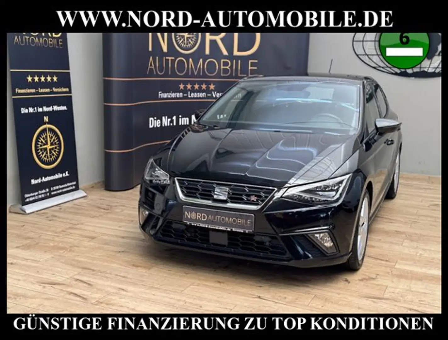 SEAT Ibiza FR-Line Beats 1.0 TSI Virt.Cockpit/Kamera/ FR Schwarz - 1
