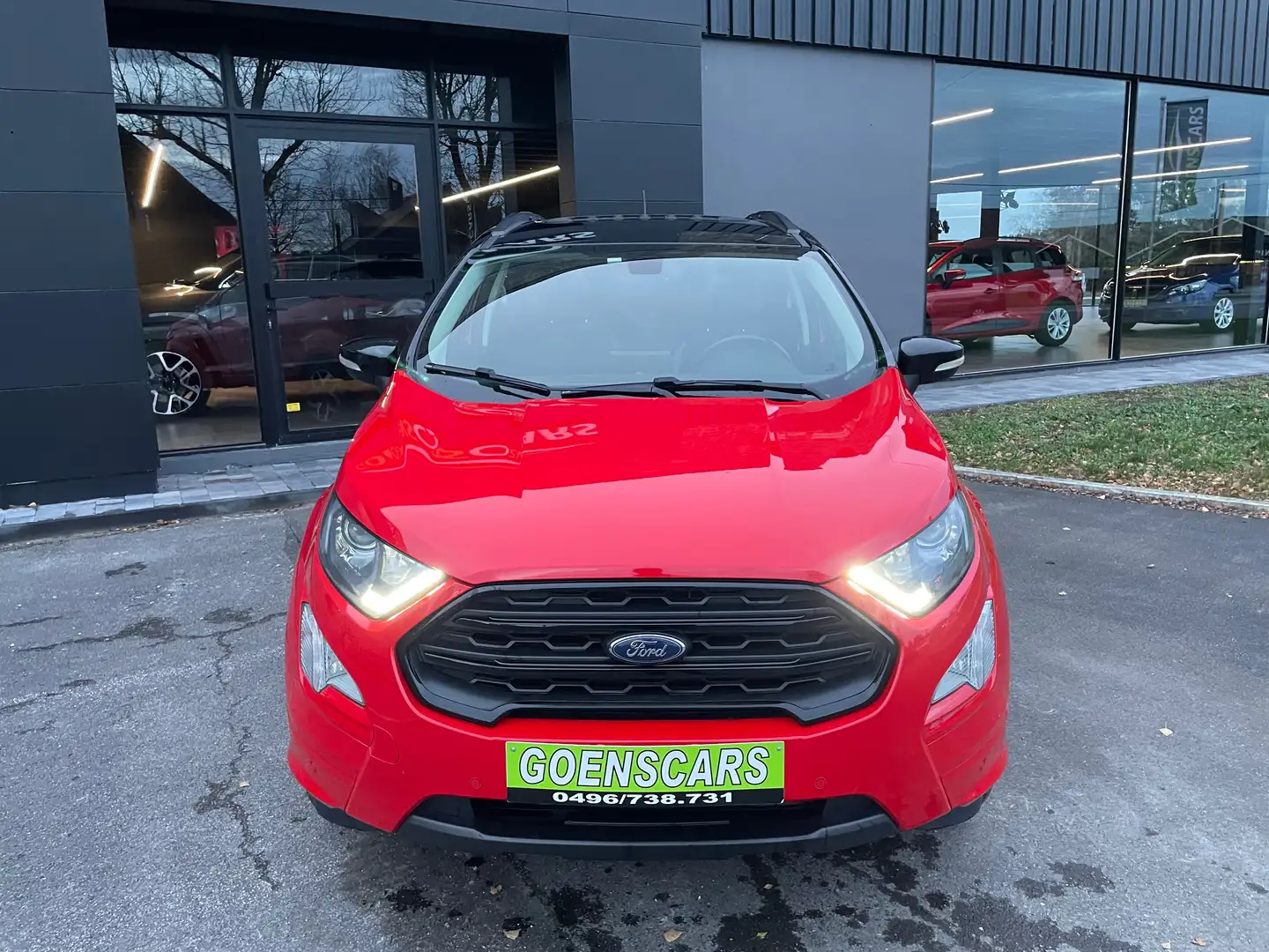 Ford EcoSport Ecosport 1.0T ST-LINE,CAMÉRA,TOIT OUVRANT😍 Rood - 2