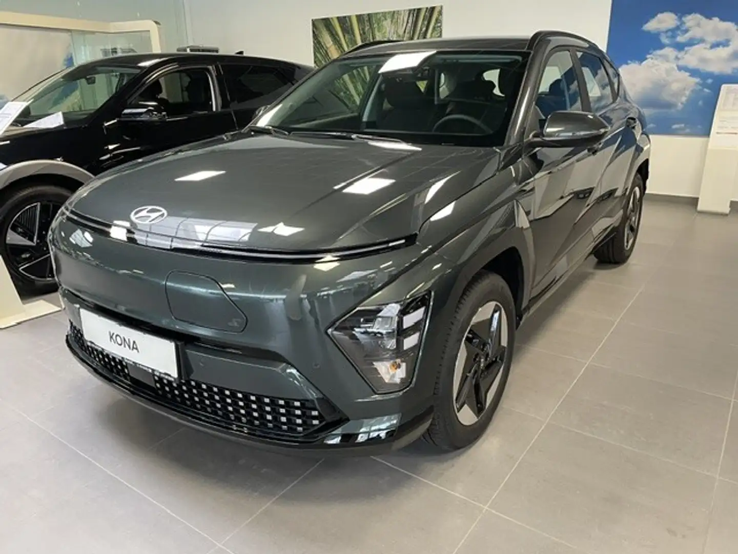 Hyundai KONA Kona Elektro 48,6kWh Smart Line Grün - 1
