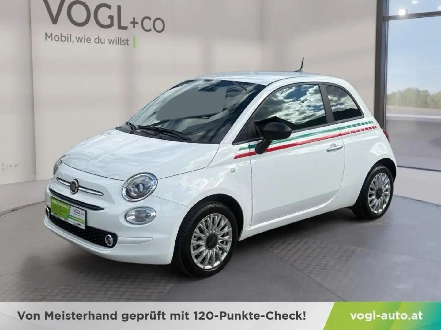 Fiat 500 FireFly Hybrid 70 Weiß - 1