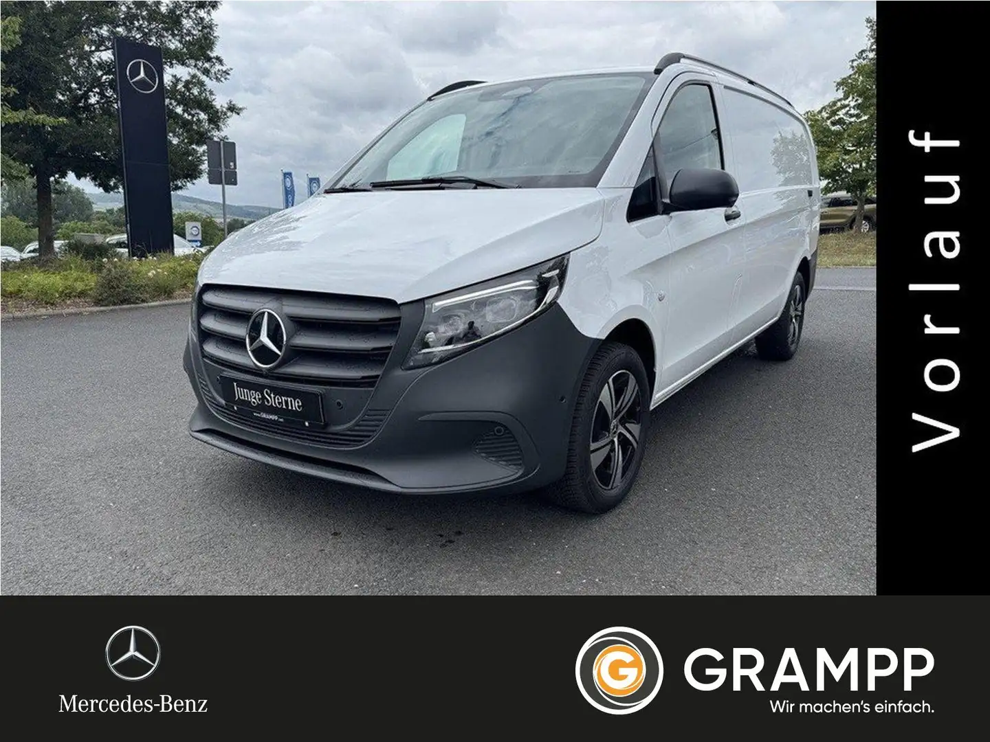 Mercedes-Benz Vito 119 Vito 4x4 Kasten Lang Multibeam*AHK 2,5t*360° Weiß - 1