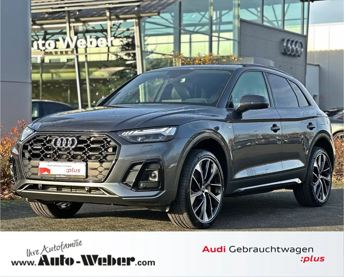 Audi Q5 55TFSIe qu S LINE B&O PANO TOUR MATRIX KAMERA Grau - 1
