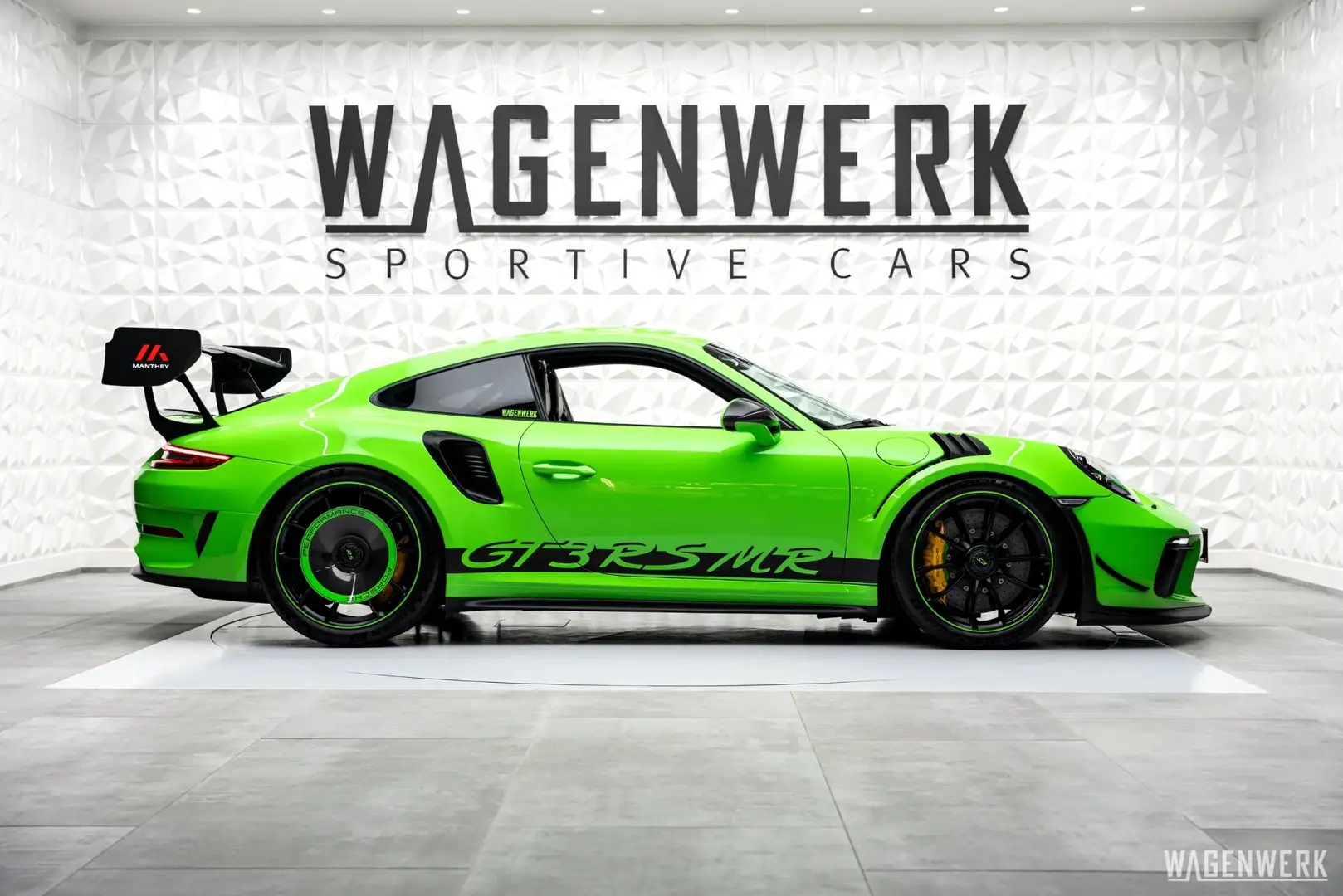 Porsche 991 GT3 RS MR MANTHEY-RACING APPROVED LIFT PCCB FULL- Grün - 2