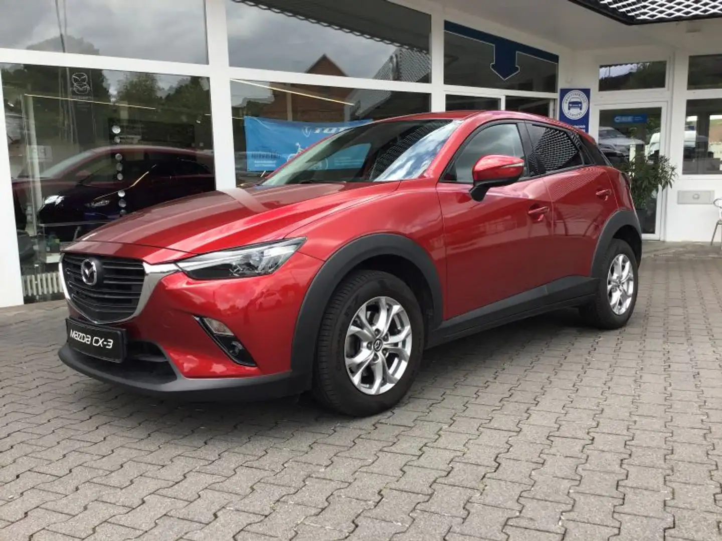 Mazda CX-3 2018 SKYACTIV-G 121 FWD 89 kW (121 PS) Exclusive-L Czerwony - 1