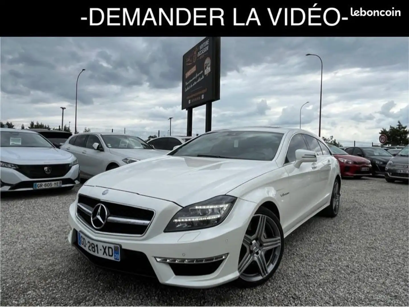 Mercedes-Benz CLS 63 AMG 5.5 V8 BITURBO 525cv Blanc - 1