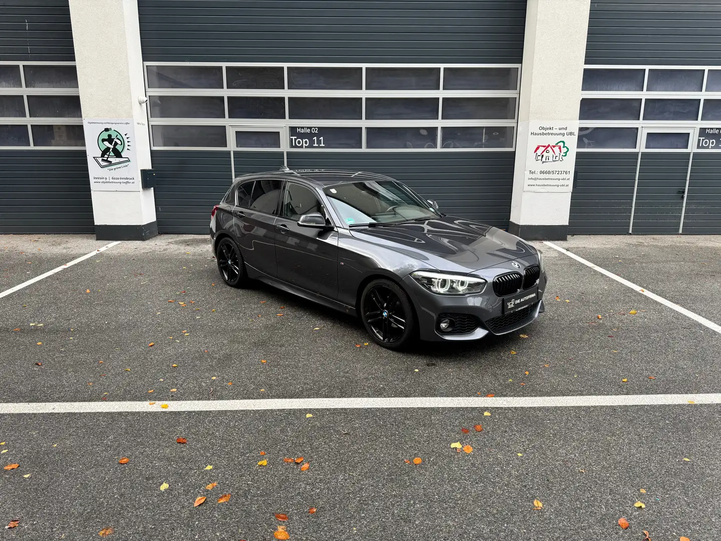 BMW 118 i  M Sport Paket Shadow*SERVICEGEPFLEGT*ALCANTARA* Gris - 1