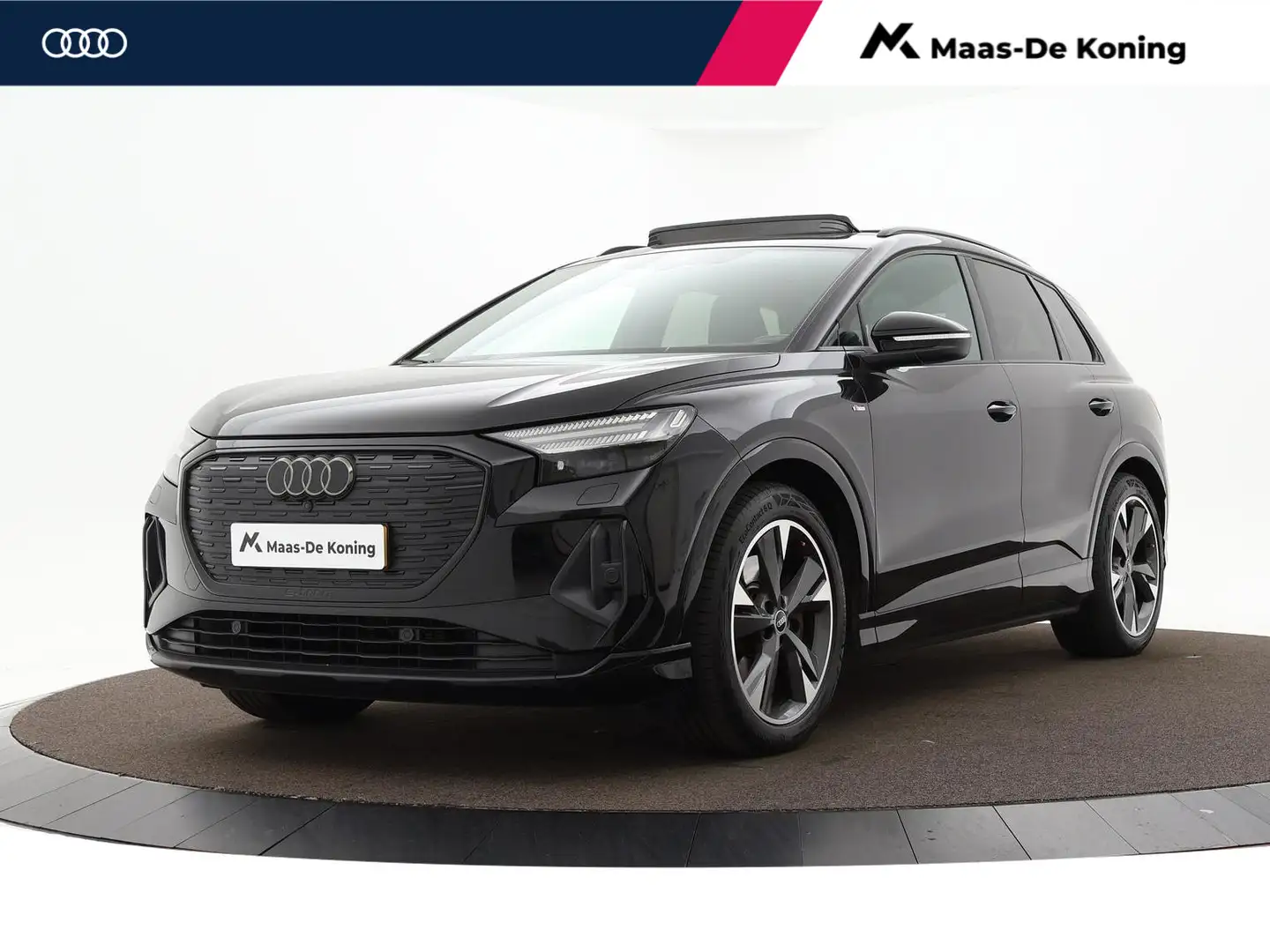 Audi Q4 e-tron 40 204pk Launch edition S Competition 77 kWh · Cam Zwart - 1