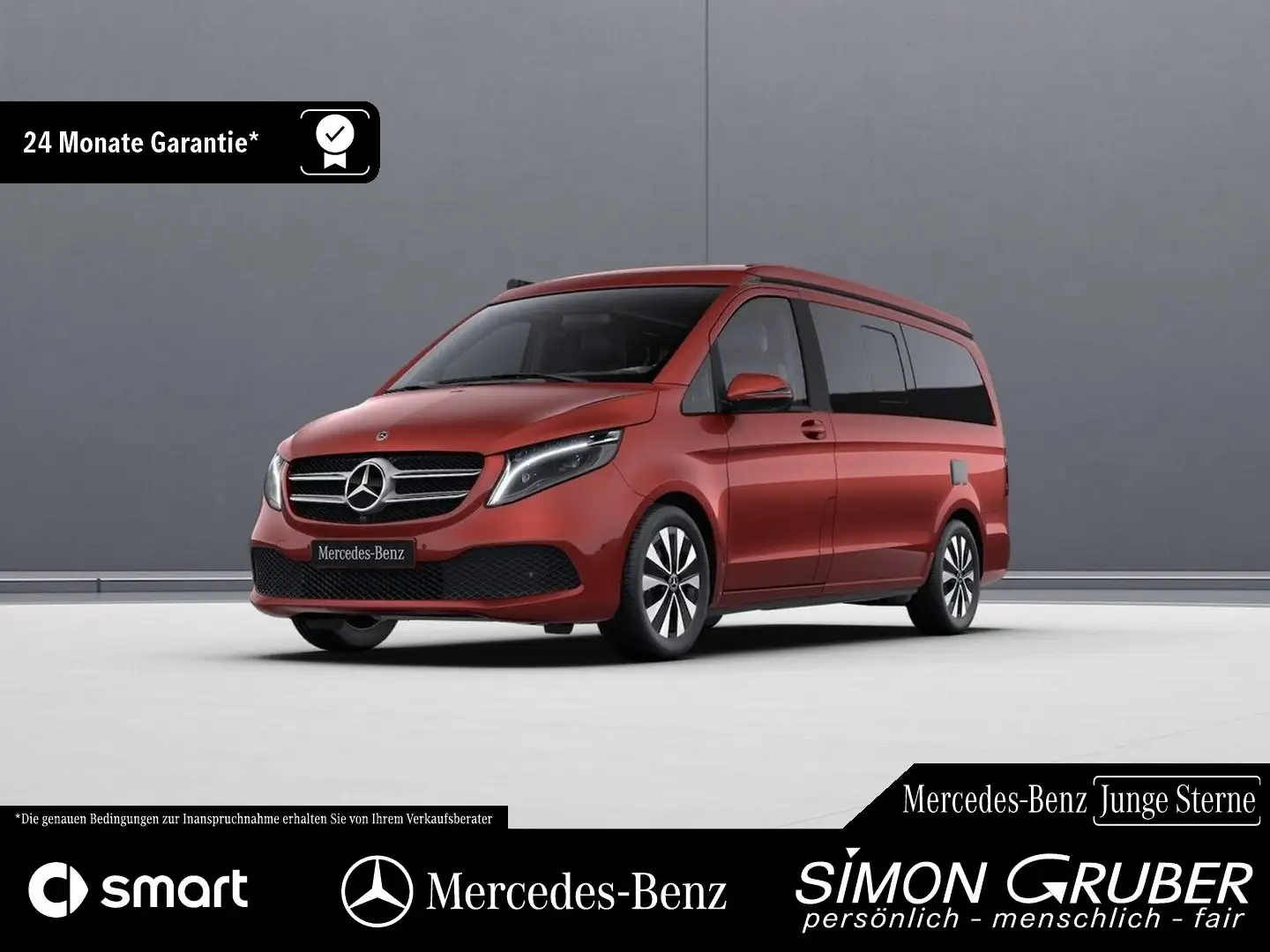 Mercedes-Benz Marco Polo V 300 d 4M Marco Polo Küche Glasdach Standhzg Rouge - 1