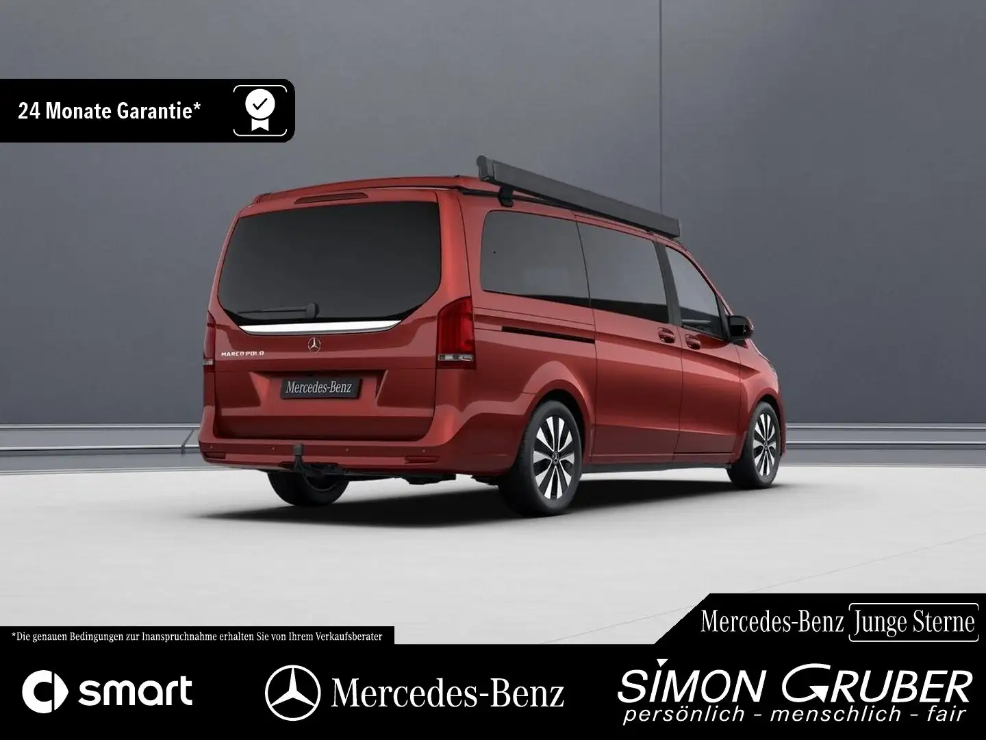 Mercedes-Benz Marco Polo V 300 d 4M Marco Polo Küche Glasdach Standhzg Rouge - 2