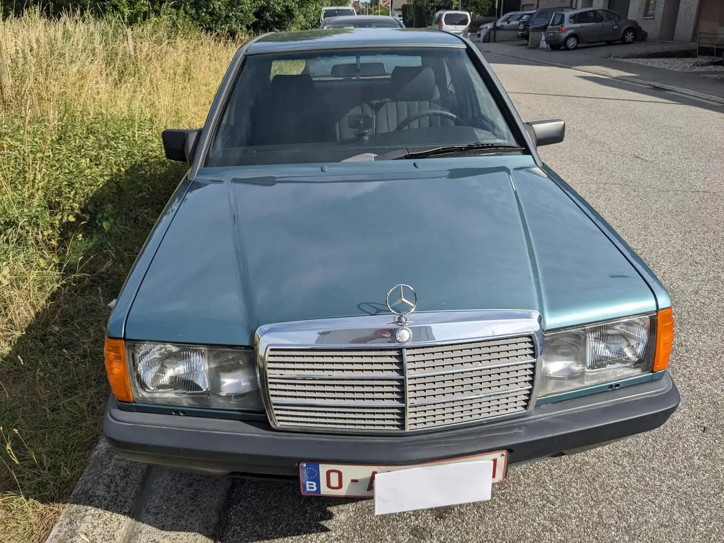 Mercedes-Benz 190 190E 1988 /air-co/B.Autom/Att.Rem.-parfait état Vert - 2