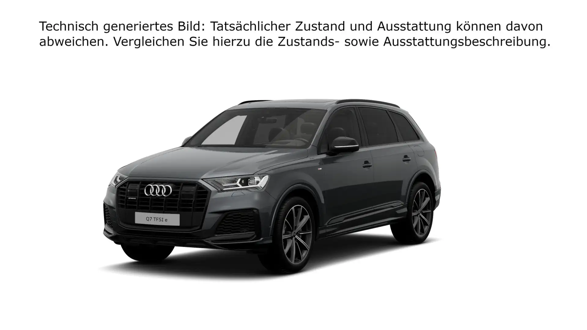 Audi Q7 55 TFSI e quattro tiptronic S line Gris - 2