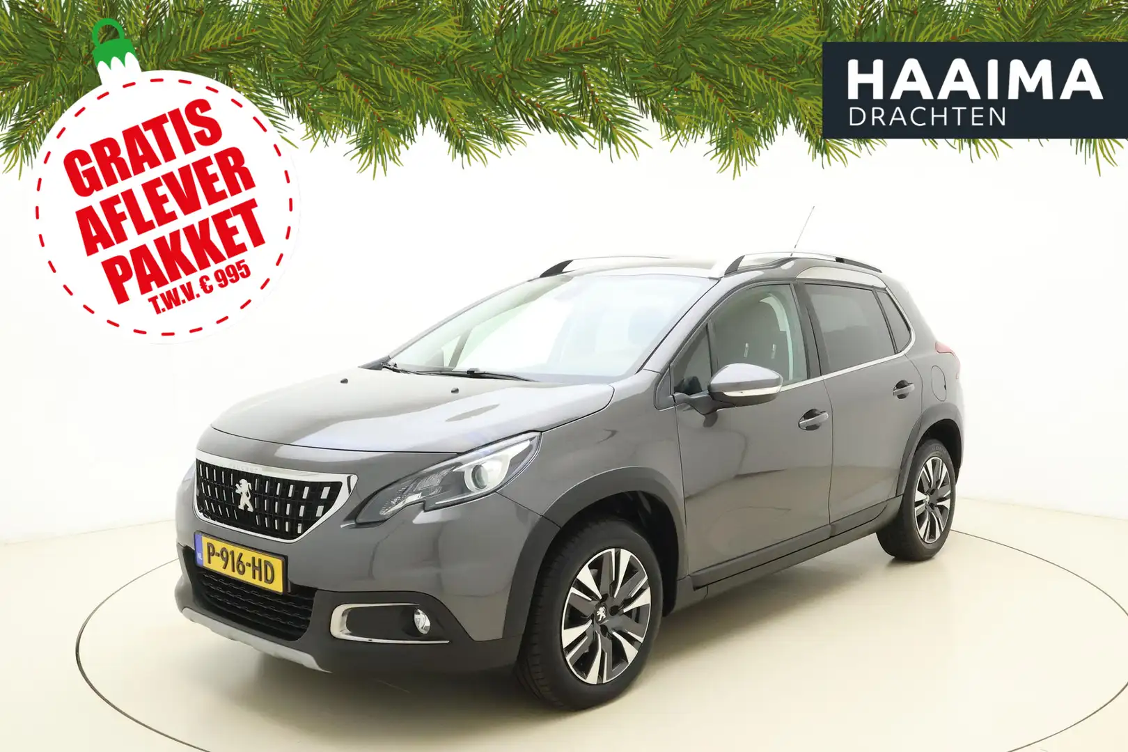 Peugeot 2008 1.2T Allure | AUTOMAAT | 110PK | Stoelverwarming V Gris - 1
