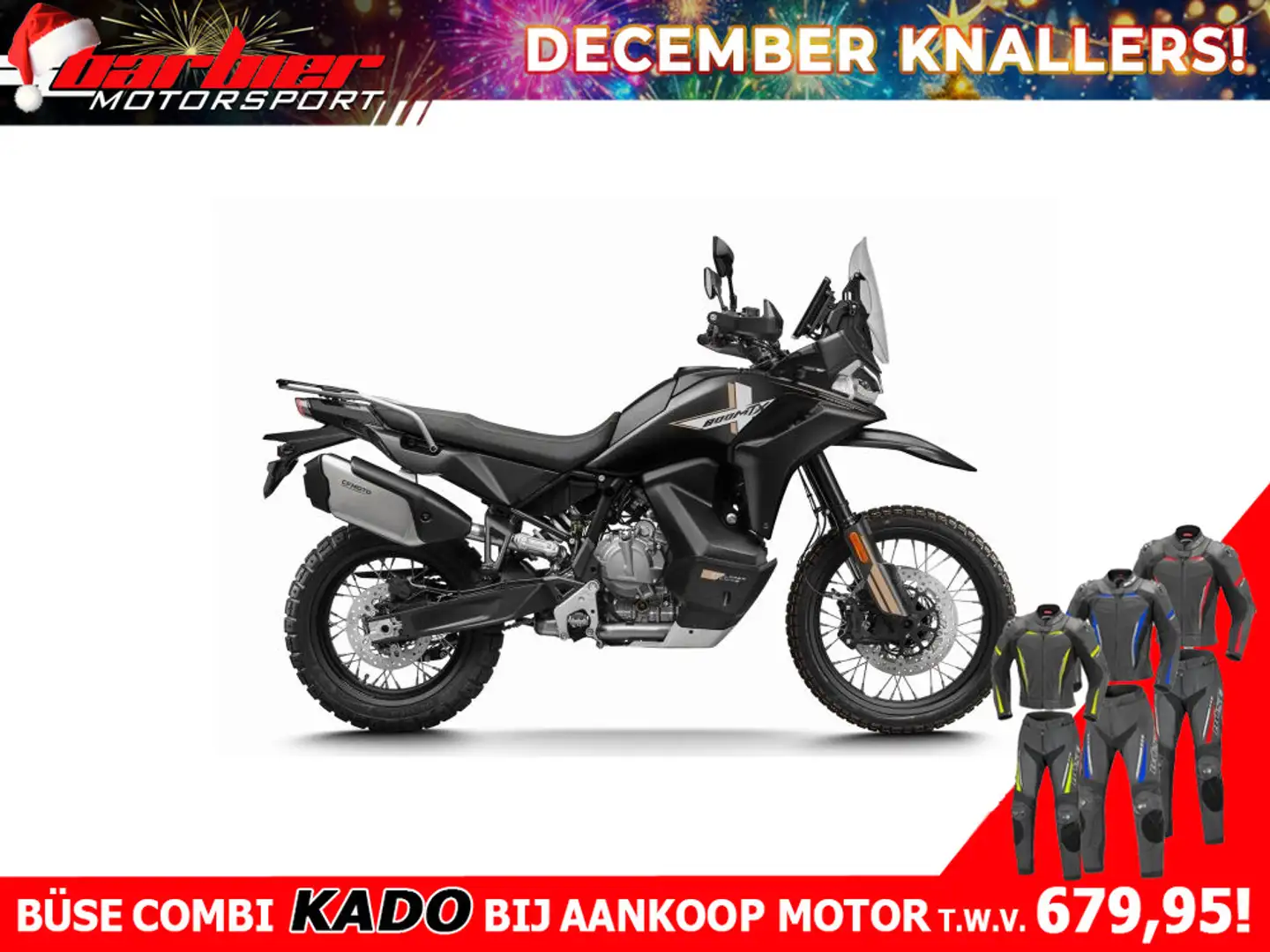 CFMOTO 800 MT 800MT-X Schwarz - 1