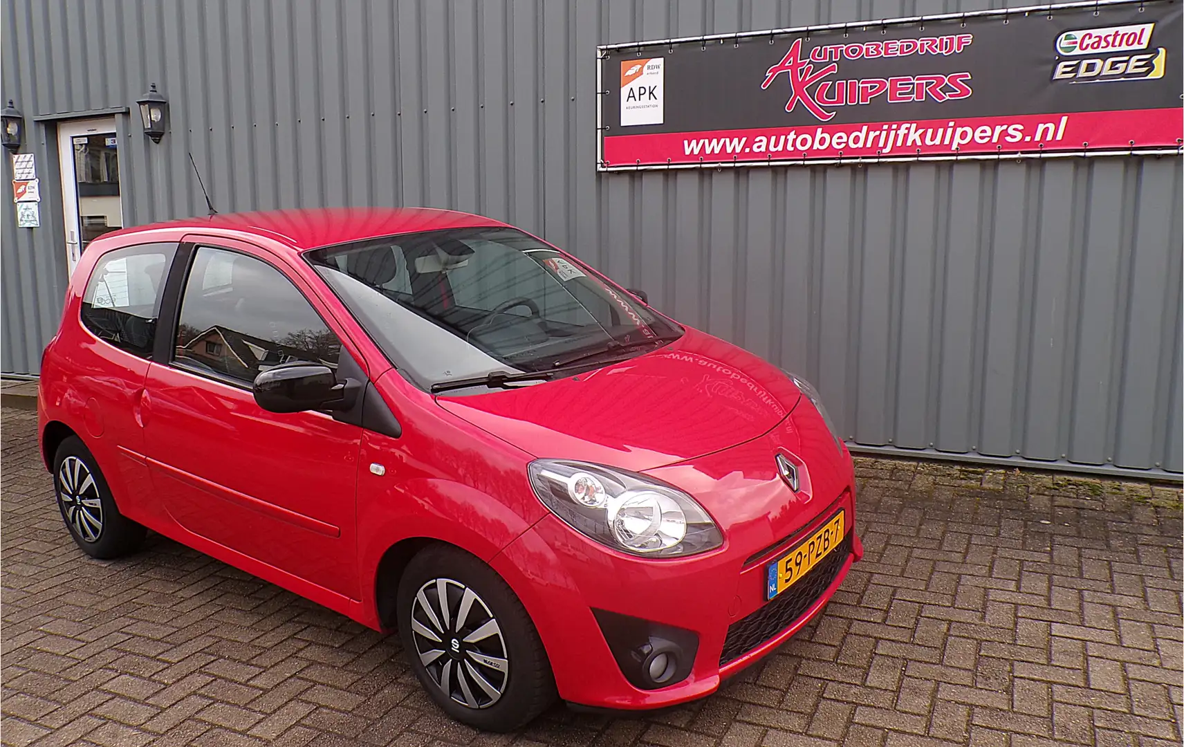 Renault Twingo 1.2-16V Dynamique Clima.Cruise.Audio.Trekhaak Rood - 1