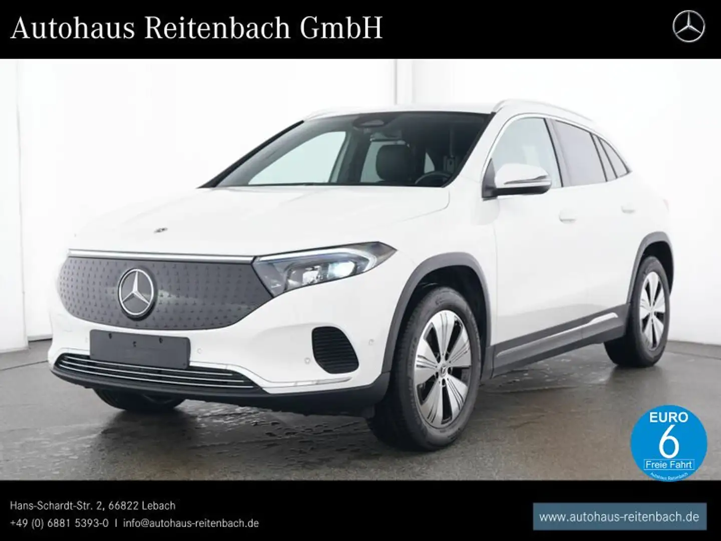 Mercedes-Benz EQA 300 EQA300 4M PROGRESSIVE+DISTR TOTW+KAMERA+EASYPACK Blanc - 1