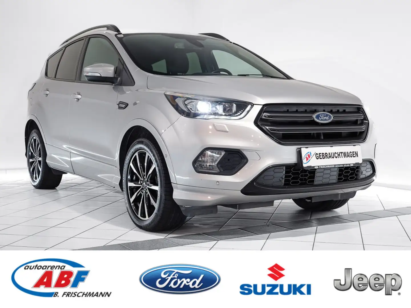 Ford Kuga EcoBoost ST-Line Silber - 1