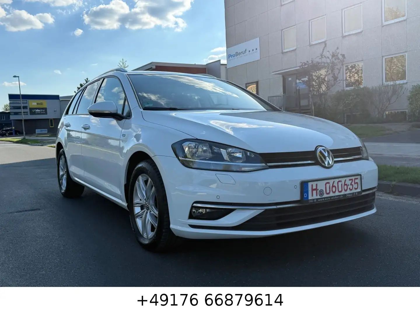 Volkswagen Golf VII Variant Join Start-Stopp TÜV NEU 1 Hand Bianco - 2