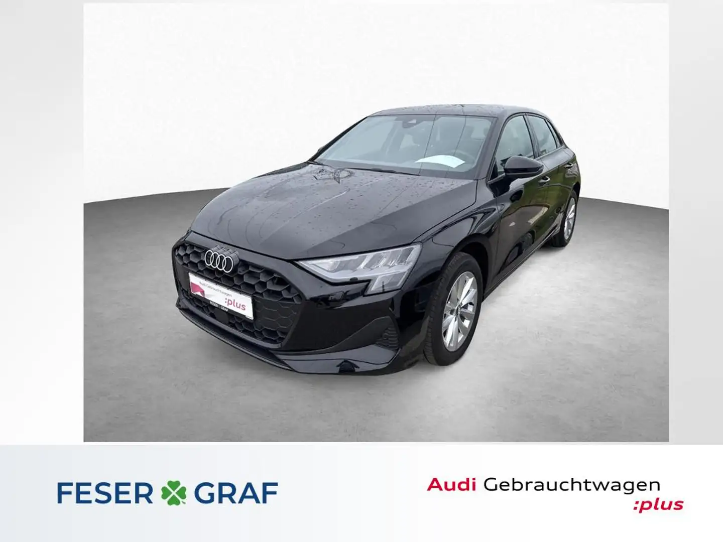 Audi A3 Spb. 35 TFSI S-tronic - KLIMA - SHZ - LED Zwart - 1