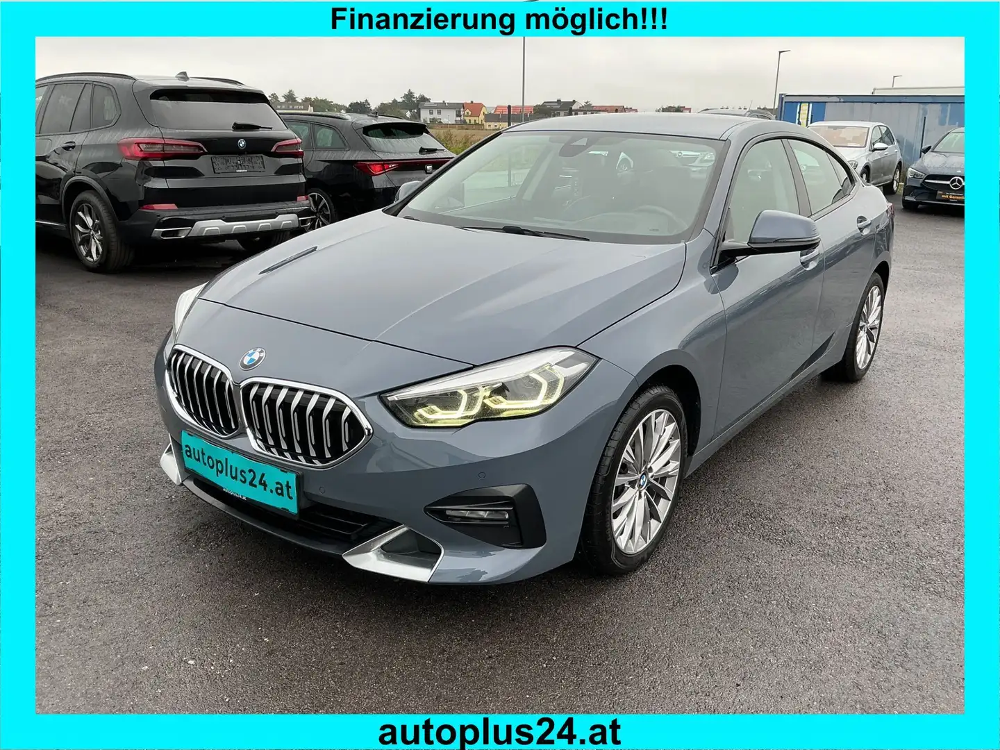 BMW 218 d Gran Coupe Luxury Line Aut. *Leder, Head-Up, NA Grau - 1