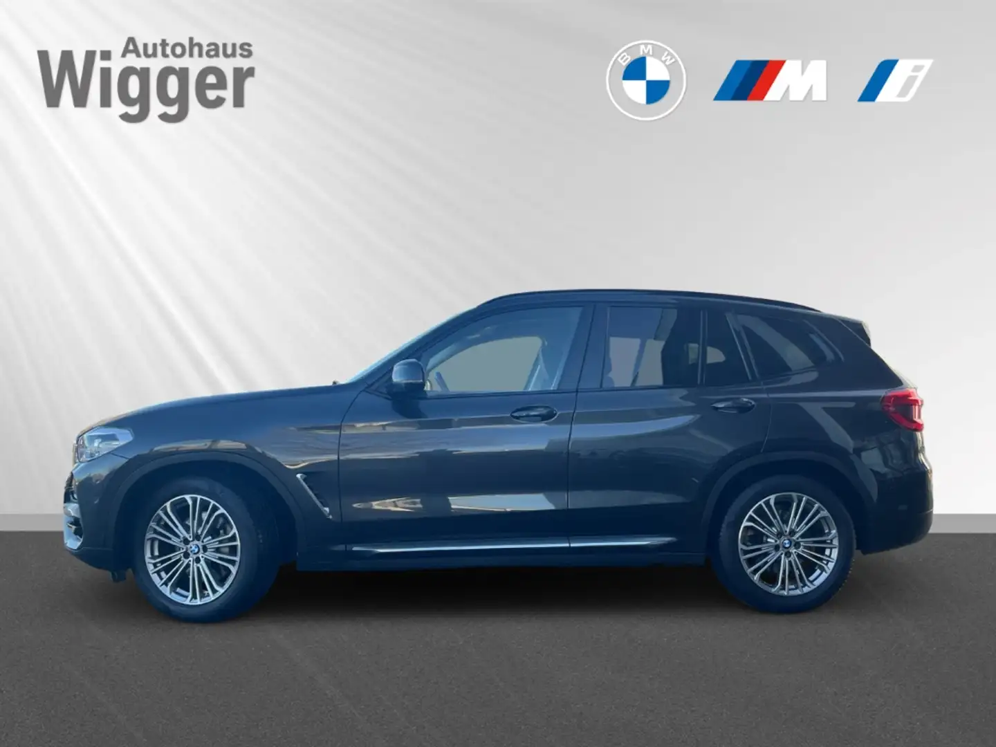 BMW X3 xDrive30i Luxury Line/StdHZG/Navi/SHZ/Leder Grau - 2