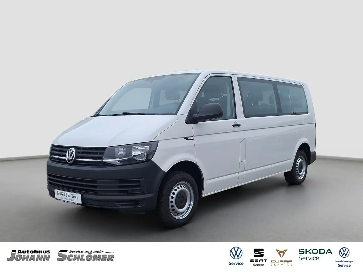 Volkswagen T6 Transporter 2.0 TDI Kombi langer Radstand LR NAVI PDC KAMERA K Weiß - 1