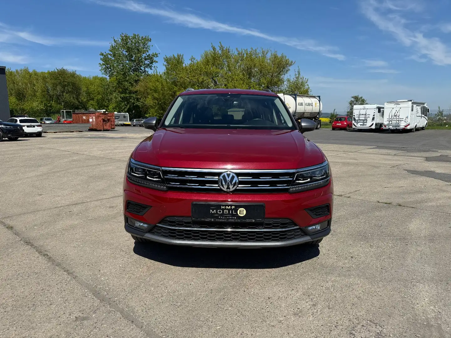 Volkswagen Tiguan Allspace Highline 4Motion AHK KAMERA TOP Červená - 2