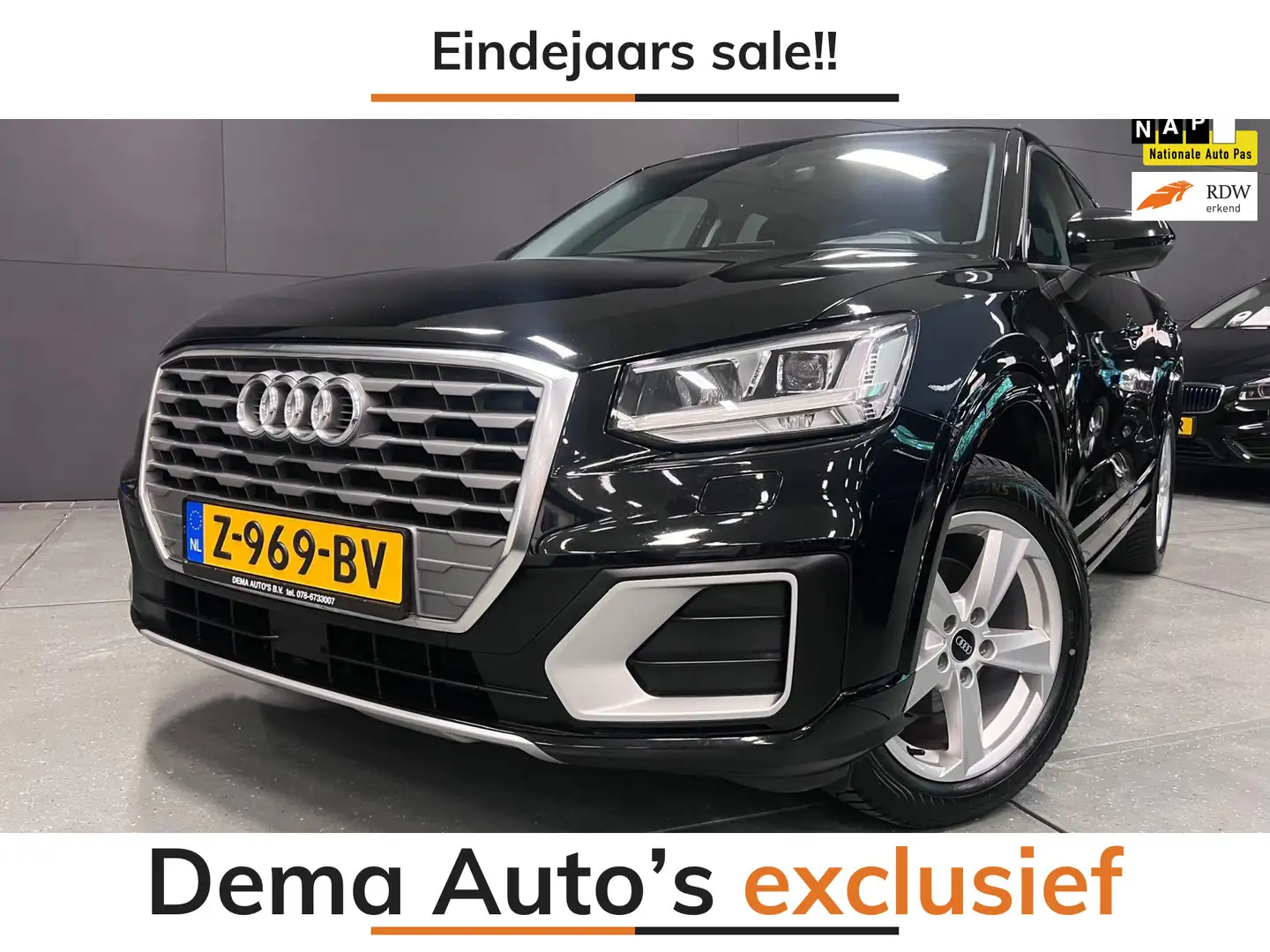 Audi Q2 35 TFSI S Edition NAVI/DAB/CARPLAY/ECC/PDC/CRUISE/ Zwart - 1