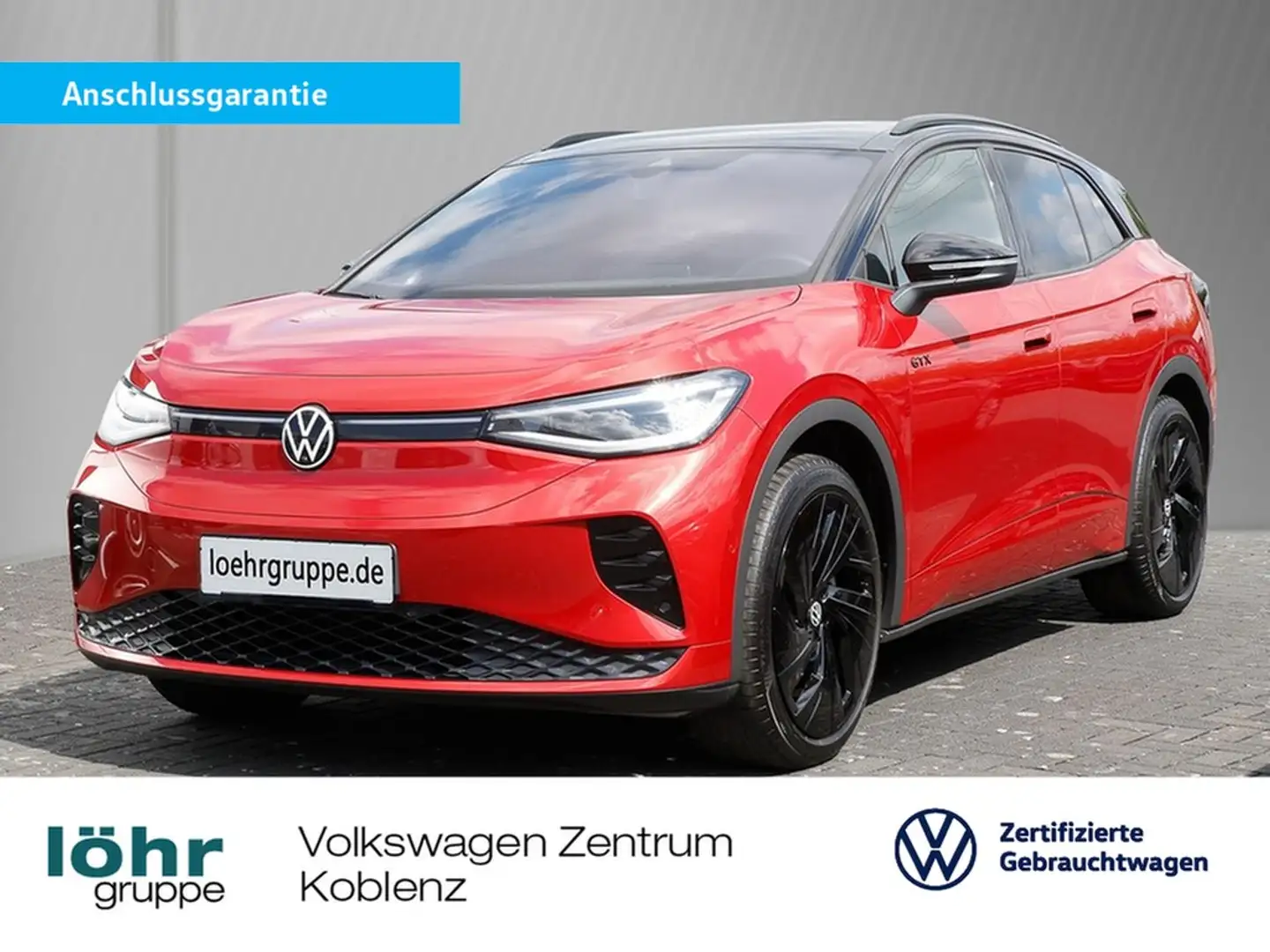 Volkswagen ID.4 GTX 4Motion AHK/Pano/RFK Rot - 1