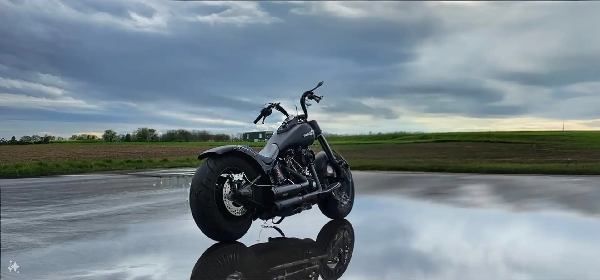 Harley-Davidson Fat Boy Black - 2