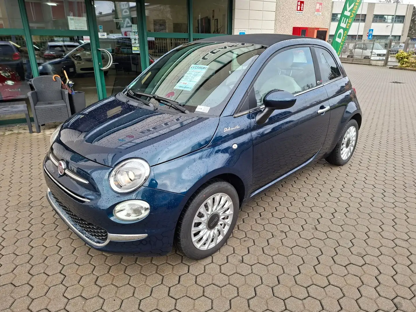 Fiat 500C 500C 1.0 hybrid Dolcevita 70cv Blu/Azzurro - 2