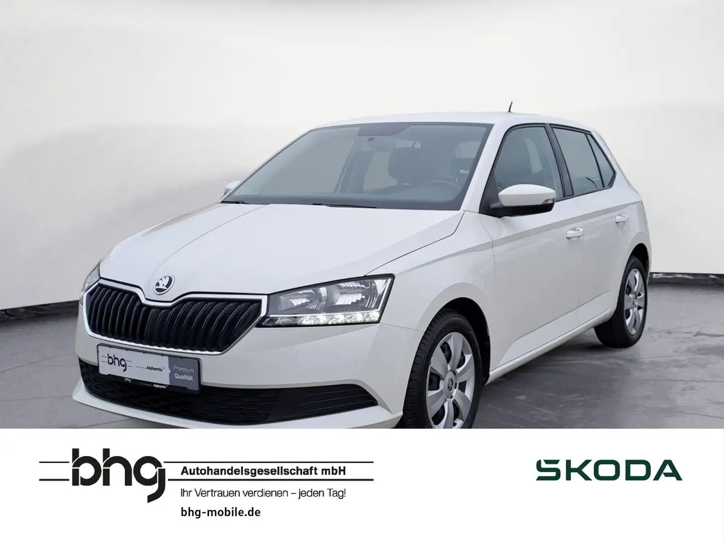 Skoda Fabia 1.0 TSI Cool Plus Sitzheizung Bluetooth Weiß - 1
