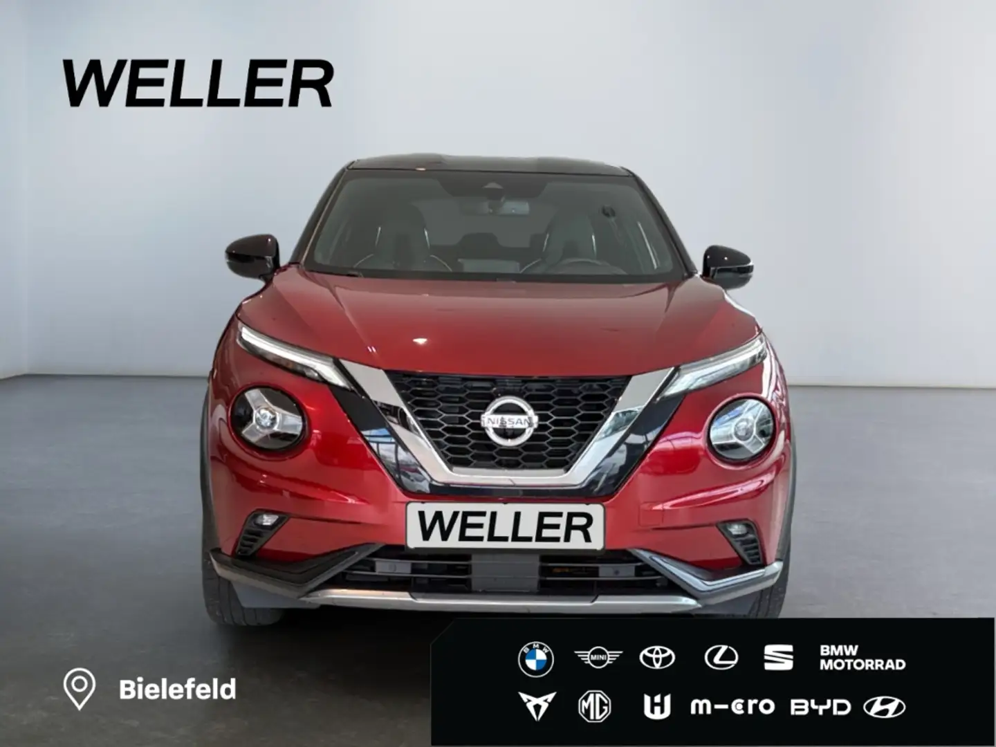 Nissan Juke DIG-T 117 DCT N-Design *Alcantara*360°*LED* Rot - 2