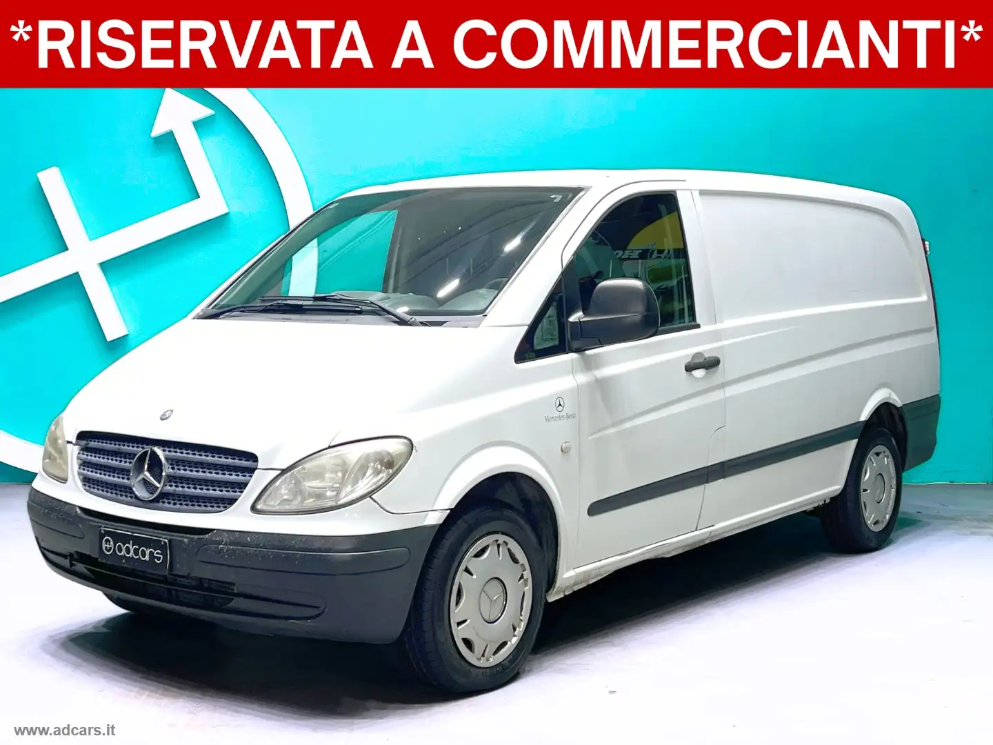 Mercedes-Benz Vito 2.2 111 CDI PC-SL-TA Furgone Long *VENDITA RISERVA Bianco - 1