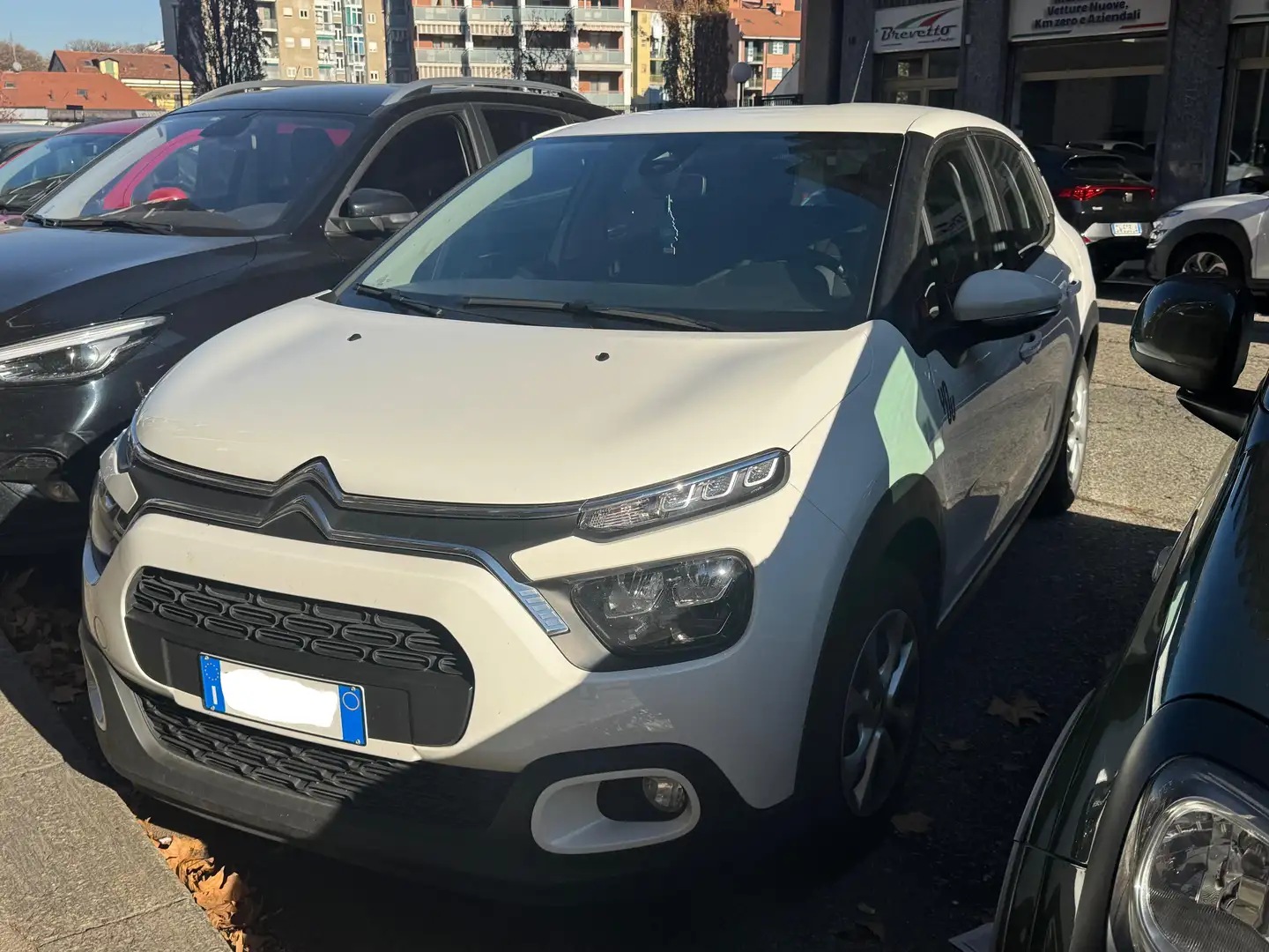 Citroen C3 1.2 puretech You s/Solo 15 mila km/ok neo patentat Bianco - 1
