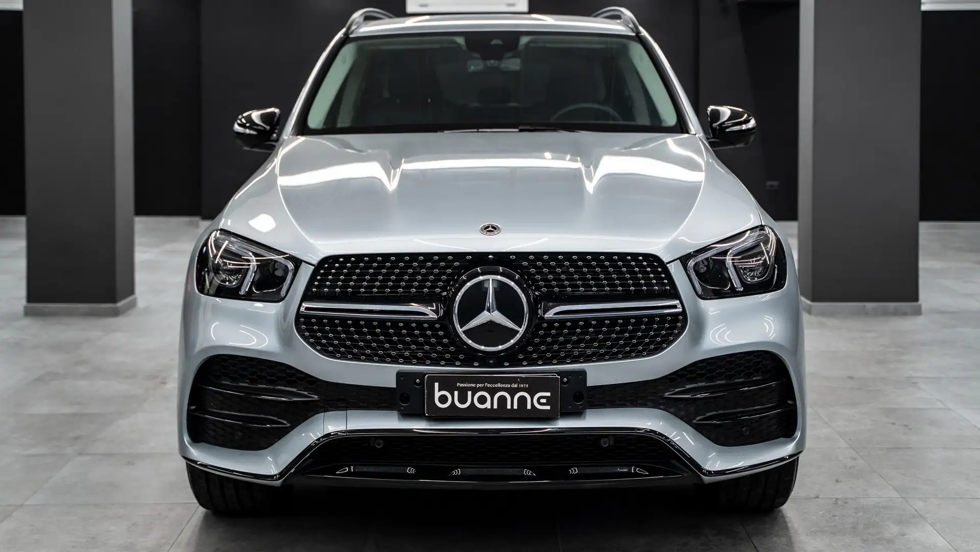 Mercedes-Benz GLE 400 d Premium 4matic Auto Pack Luci Amg Line Km Certi Gris - 2