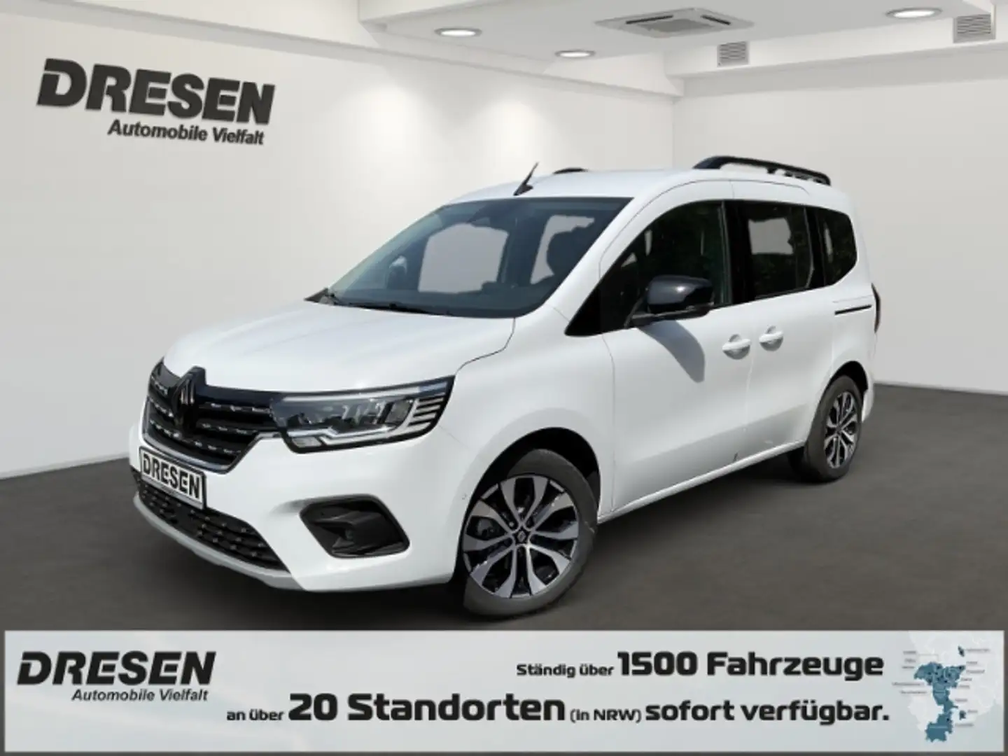 Renault Kangoo 1.3 TCe 130 EDC Techno SITZHEIZUNG TOTER-WINKEL-WA Weiß - 1