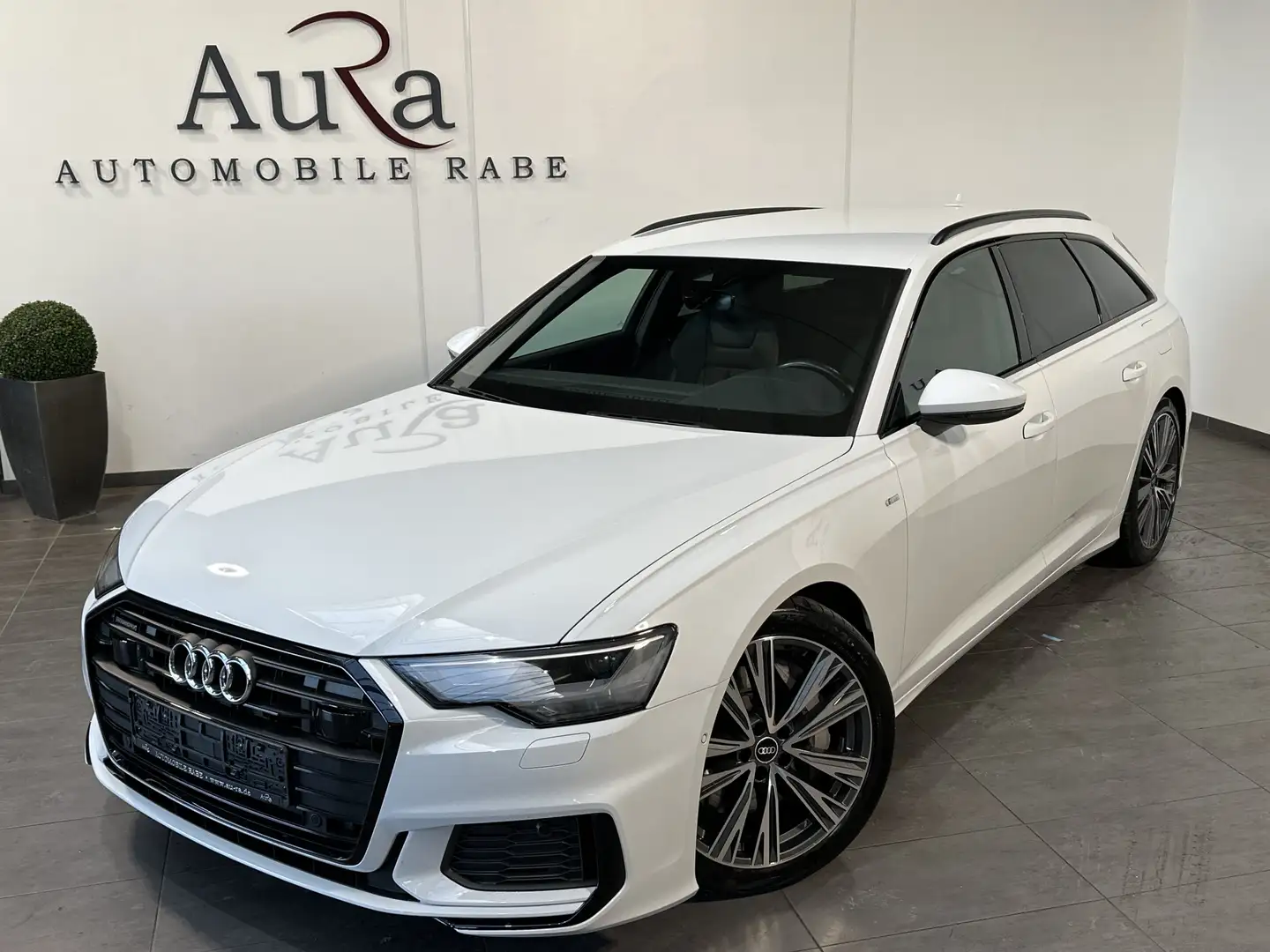 Audi A6 Avant 50 TFSI e Qu S-Line NAV+LED+VCOCK+20ZO Weiß - 2