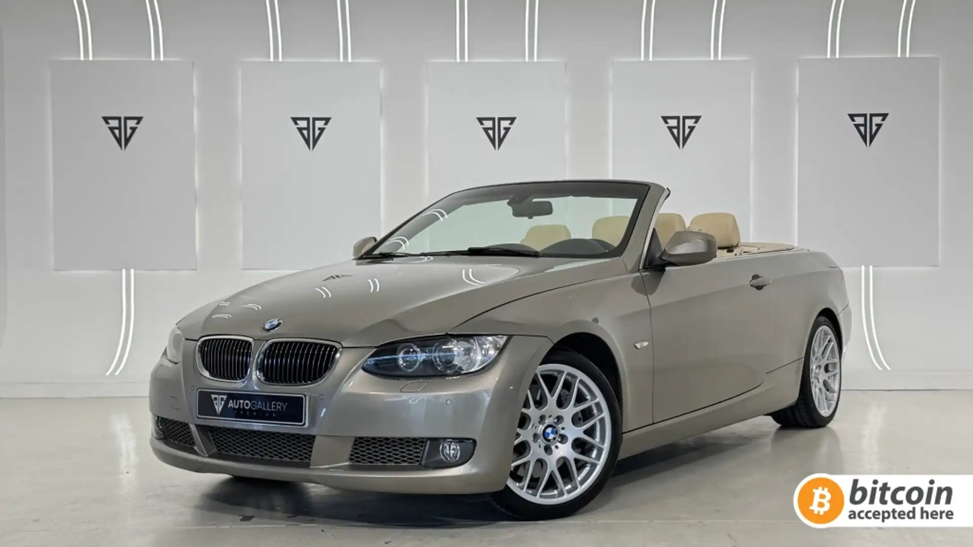 BMW 335 335i Cabrio Aut. Beige - 1