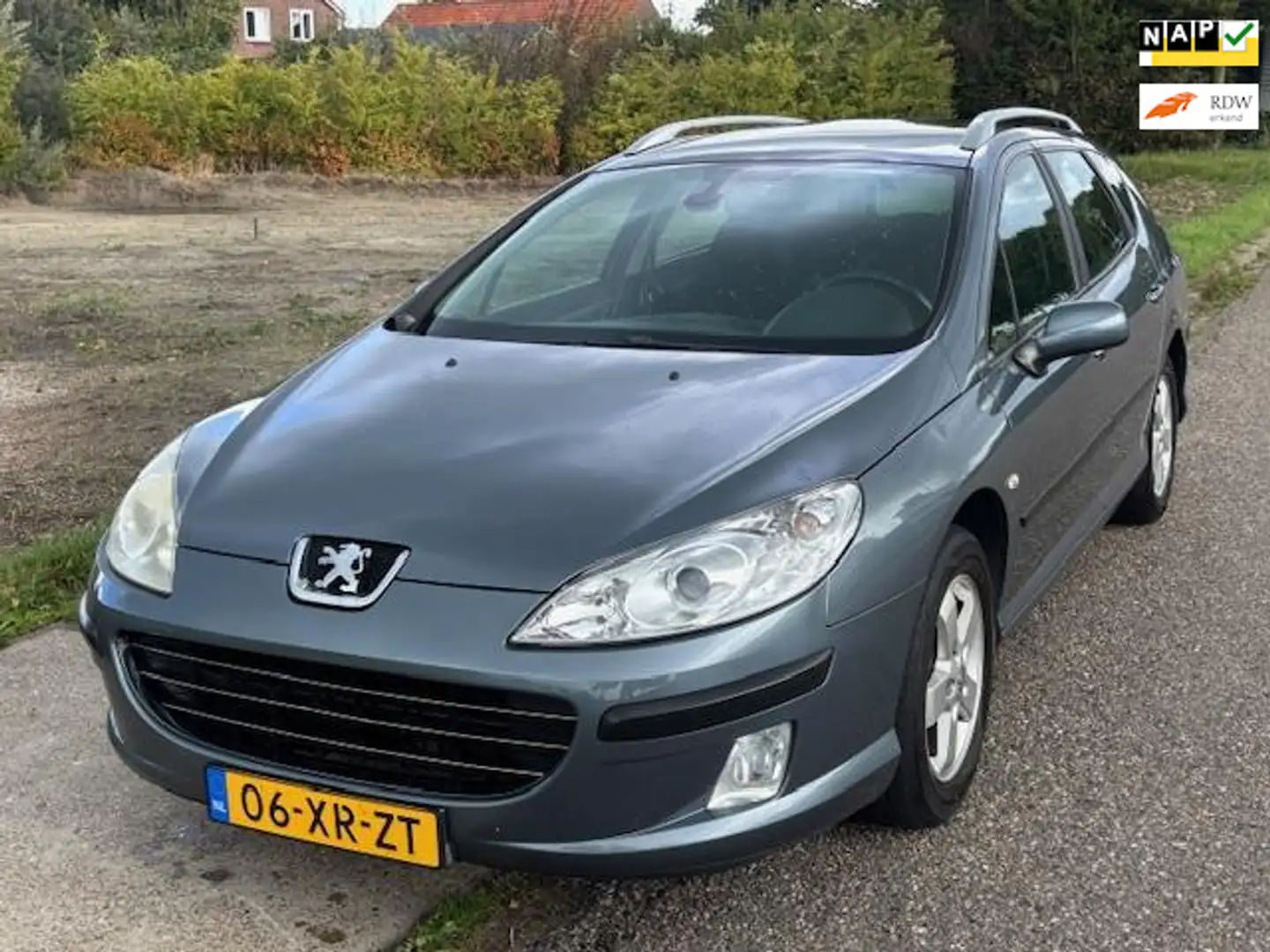 Peugeot 407 SW 2.0-16V Premium ECC Audio-CD/Navigatie El. pakk Gris - 1