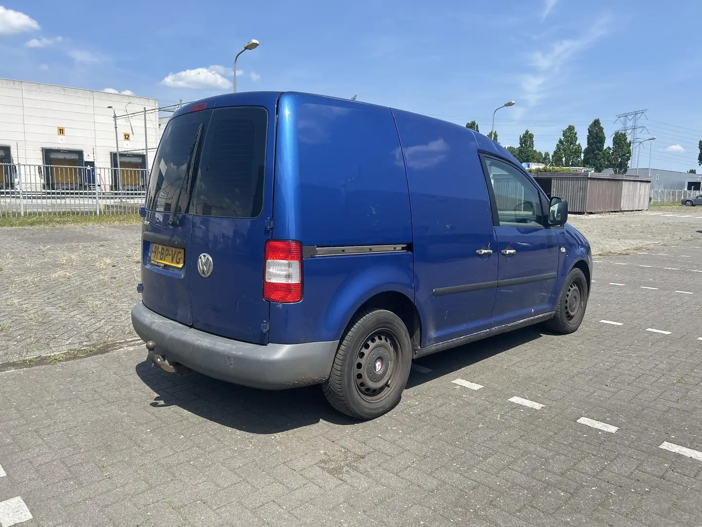 Volkswagen Caddy 2.0 SDI | € 1.850,- MARGE! | Zijschuifdeur | Trekh Blauw - 2