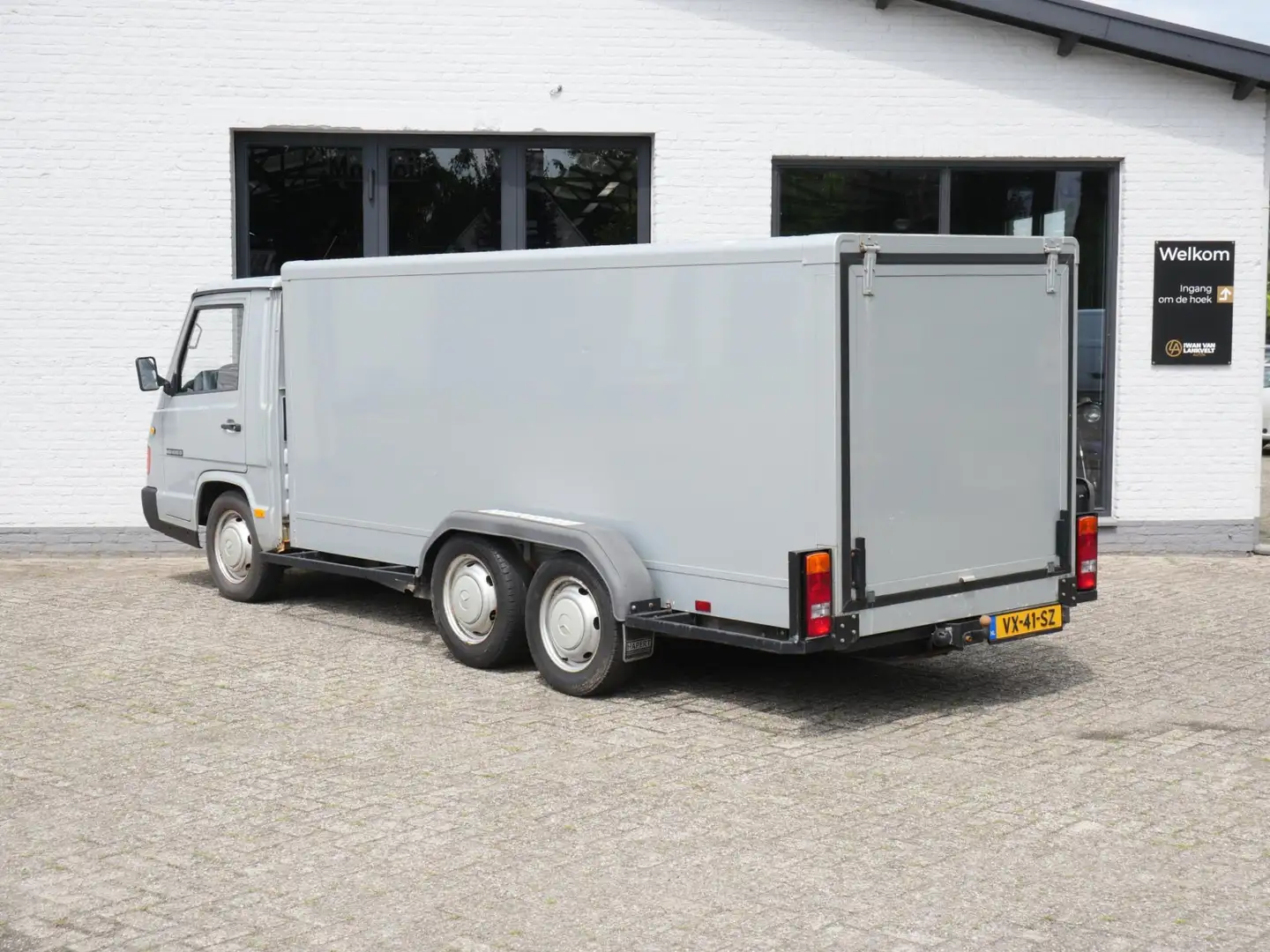 Mercedes-Benz MB 100 MC 42 AL-KO Dubbel As Marktwagen Marge Nieuwe Apk Zilver - 2